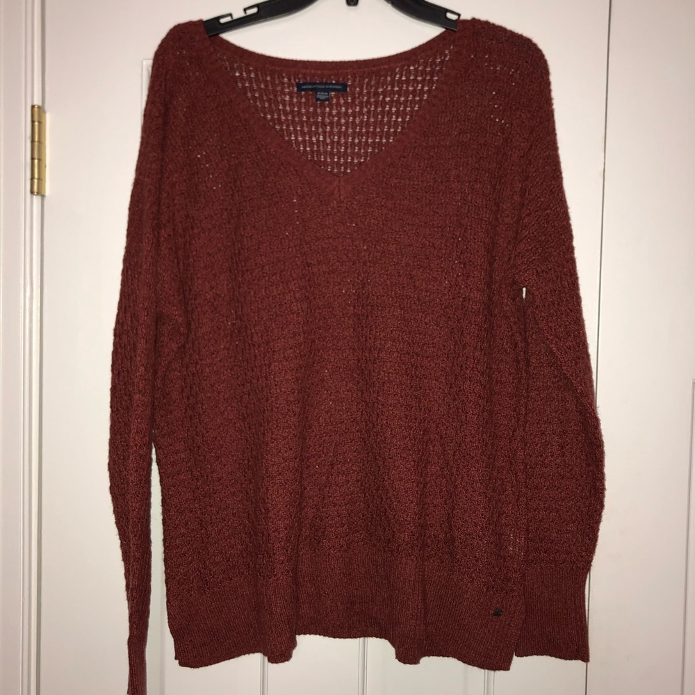V-neck sweater